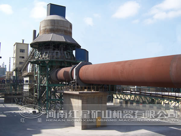 回轉窯生產現(xiàn)場