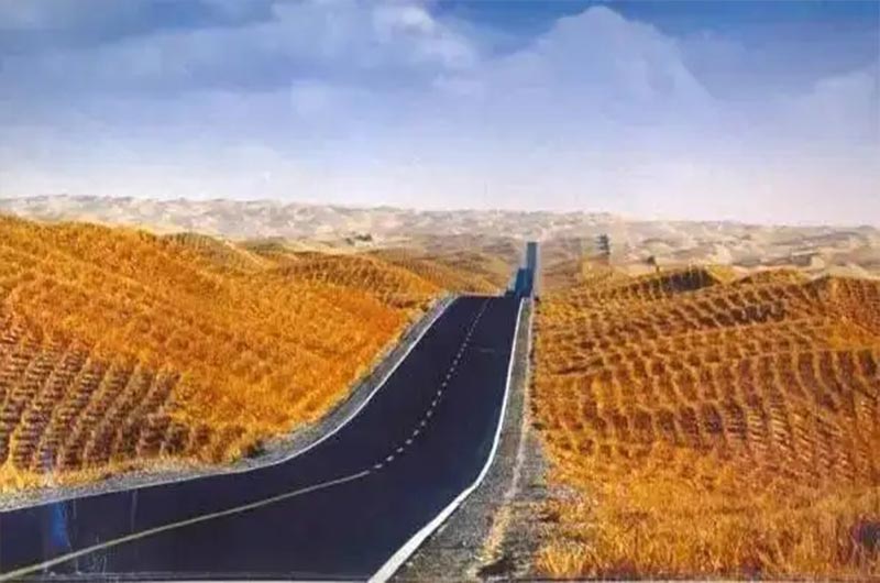 穿越“死亡之海”的新疆沙漠公路即將建成！砂石骨料功不可沒