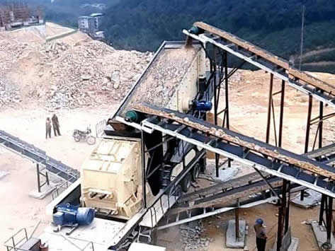 180t/h石灰石破碎生產(chǎn)線(xiàn)