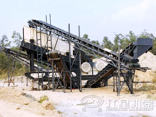 廣州移動(dòng)破碎站現(xiàn)場 廣州移動(dòng)破碎站現(xiàn)場